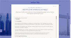 Desktop Screenshot of derivatives.juliusbaer.com